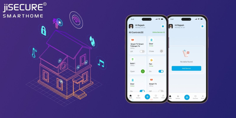 How to Use the jiSECURE Smart Home App: Features & Functionality