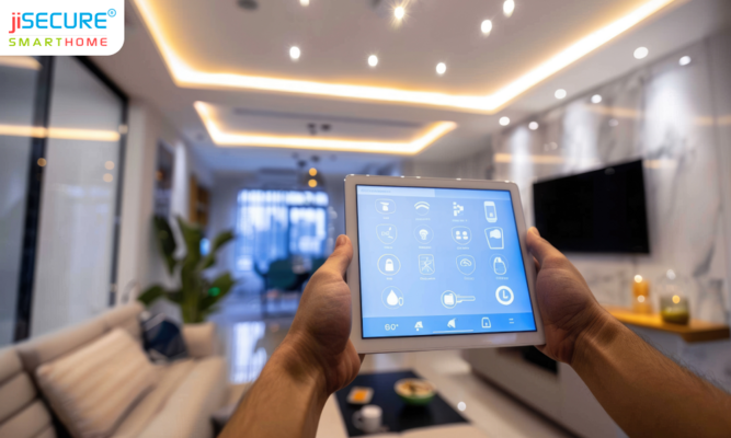 How to Connect jiSECURE Smart Home App With 4-node Smart Switch