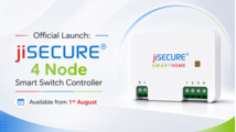 Official Launch: jiSECURE 4 Node Smart Switch Controller | Available from 1st August